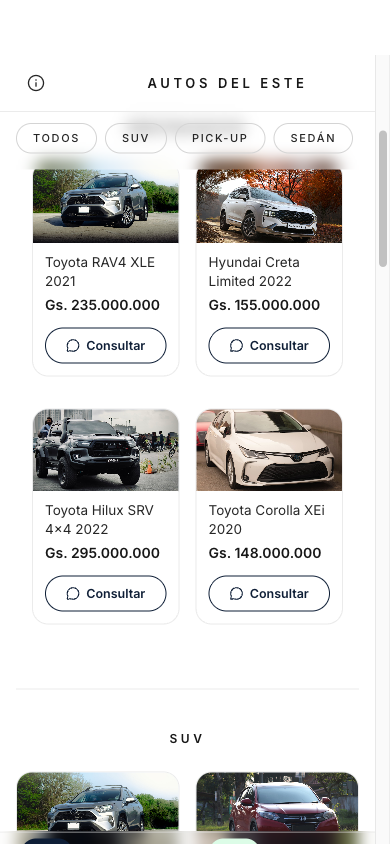 Tienda Autos del Este