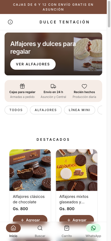 Tienda Dulce Tentación en latiendita