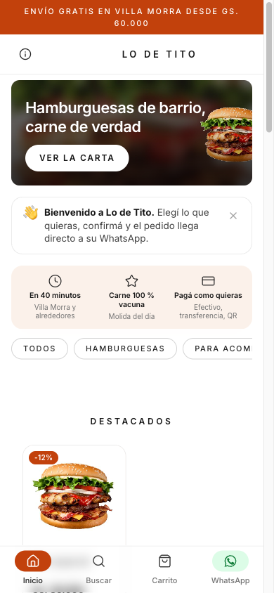 Tienda Lo de Tito